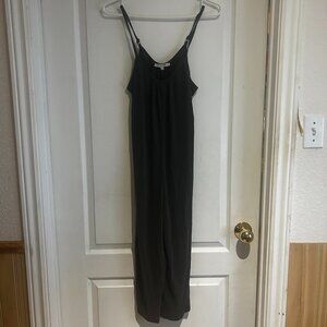 Love Tree Grey Maxi Slip Dress – Size Small